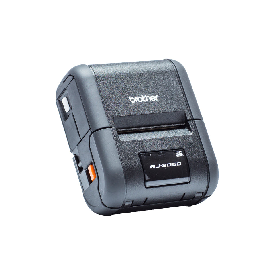 Brother RuggedJet 2 Portable Direct Thermal Printer, 203dpi, USB, WiFi, Bluetooth - RJ2050