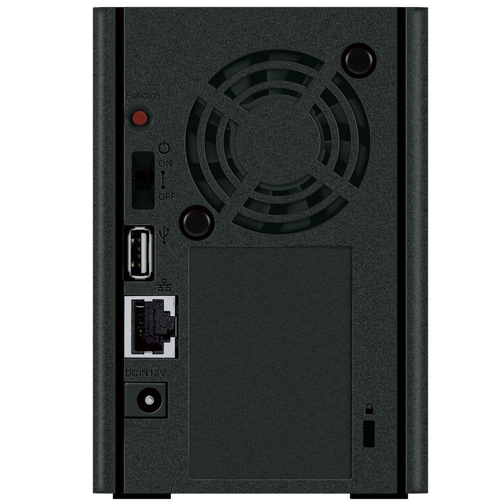 Buffalo LinkStation SoHo 220D 12TB 2-Bay Desktop NAS Server, Marvell Armada 370, 800 MHz, 256 MB Memory, 1xUSB 2.0 - LS220D1202B