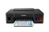 Canon PIXMA G1200 MegaTank Color Inkjet Printer, Single Function, USB Connectivity, Black - 0629C002