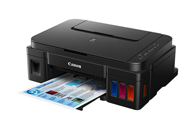 Canon PIXMA G3200 Wireless MegaTank All-In-One Printer, Color Printer, USB & Wi-Fi Connectivity, Black - 0630C002