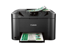 Canon MAXIFY MB5120 Wireless Small Office All-In-One Printer, Inkjet Color Printer, USB & Wi-Fi Connectivity, Black - 0960C002