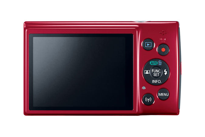 Canon PowerShot 190 IS 20 Megapixel Compact Camera - Red 1087C001