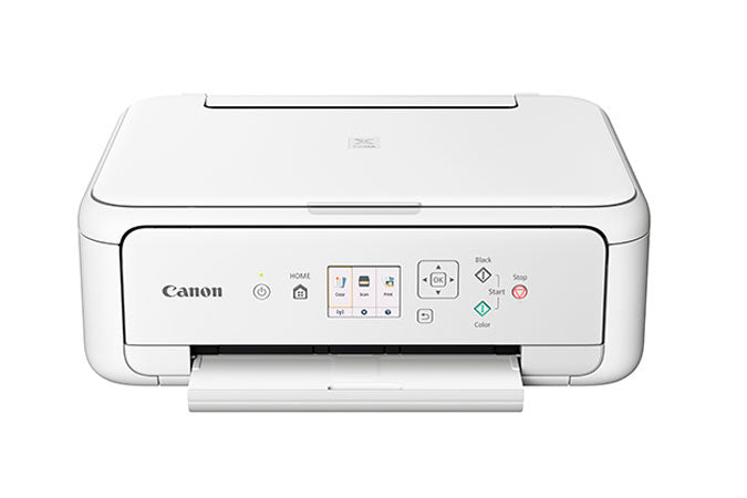Canon PIXMA TS5120 Wireless Inkjet All-In-One Printer, Color Printer, Bluetooth, USB & Wi-Fi Connectivity, White - 2228C022