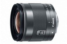 Canon EF-M 11 mm-22 mm,  f/4- 5.6 IS Zoom Lens for Canon EF-M, Black- 7568B002