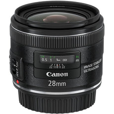 Canon EF 28 mm, f/2.8, Wide Angle Lens for Canon EF/EF-S, Black- 5179B002