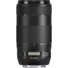 Canon EF 70 mm-300 mm, f/4 to f/45, Telephoto Zoom Lens for Canon EF, Black- 0571C002