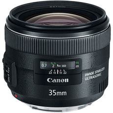 Canon EF 35 mm, f/2, Wide Angle Lens for Canon EF/EF-S, Black- 5178B002