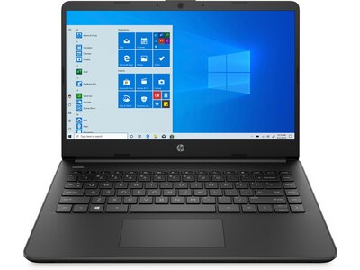 HP 14-dq0020nr 14" HD Notebook, Intel Celeron N4020, 1.10GHz, 4GB RAM, 64GB eMMC, Win10HS - 47X75UA#ABA