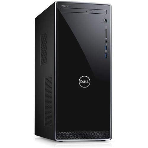 Dell Inspiron 3670 Mini Tower Desktop PC, Intel Core i3, 3.60GHz, 8GB RAM, 1TB SATA, Windows 10 Home 64-bit- i3670-3828BLK