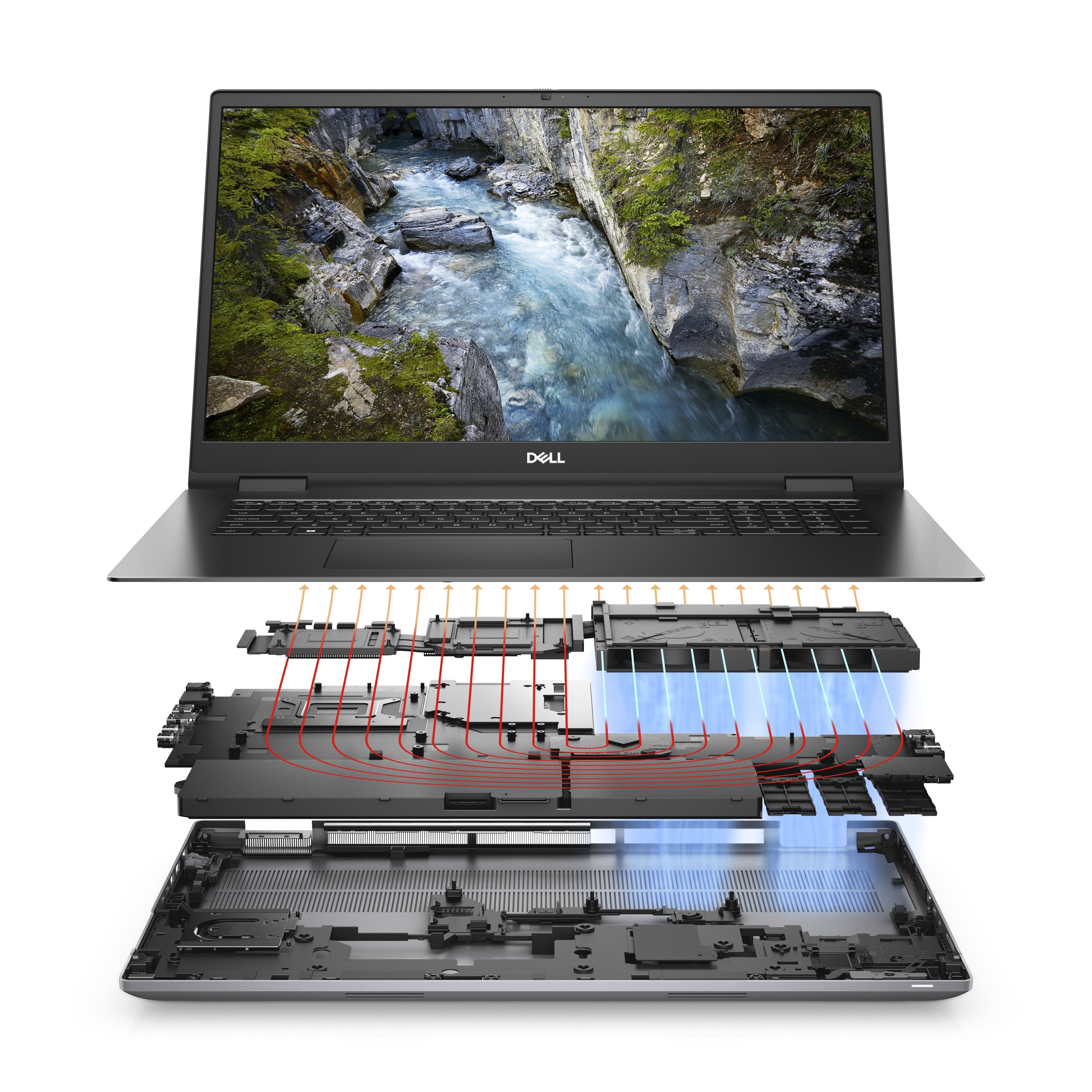 Dell Precision 7770 17.3" FHD Mobile Workstation, Intel i7-12850HX, 2.10GHz, 32GB RAM, 512GB SSD, Win11L - P9XK5