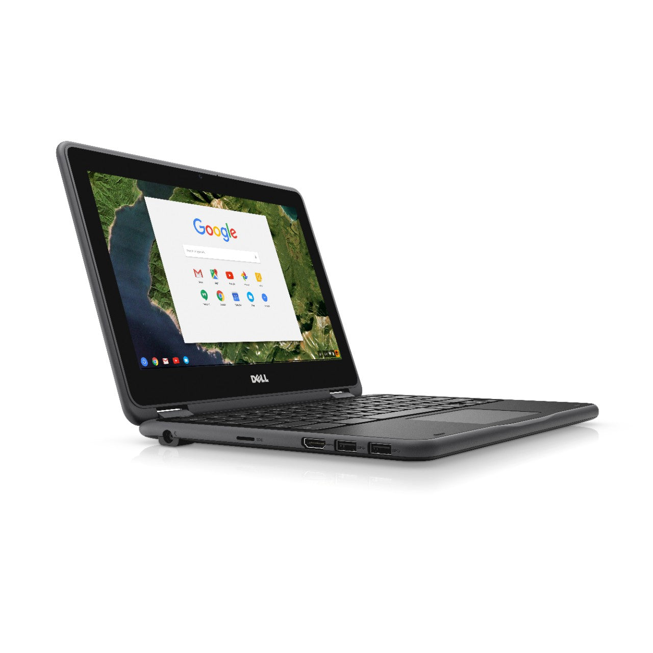 Dell Chromebook 3189 11.6" IPS HD Touchscreen LCD 2 in 1 Chromebook - Intel Celeron N3060, 1.60GHz, 4GB RAM, 64GB SSD- Chrome OS T8TJG