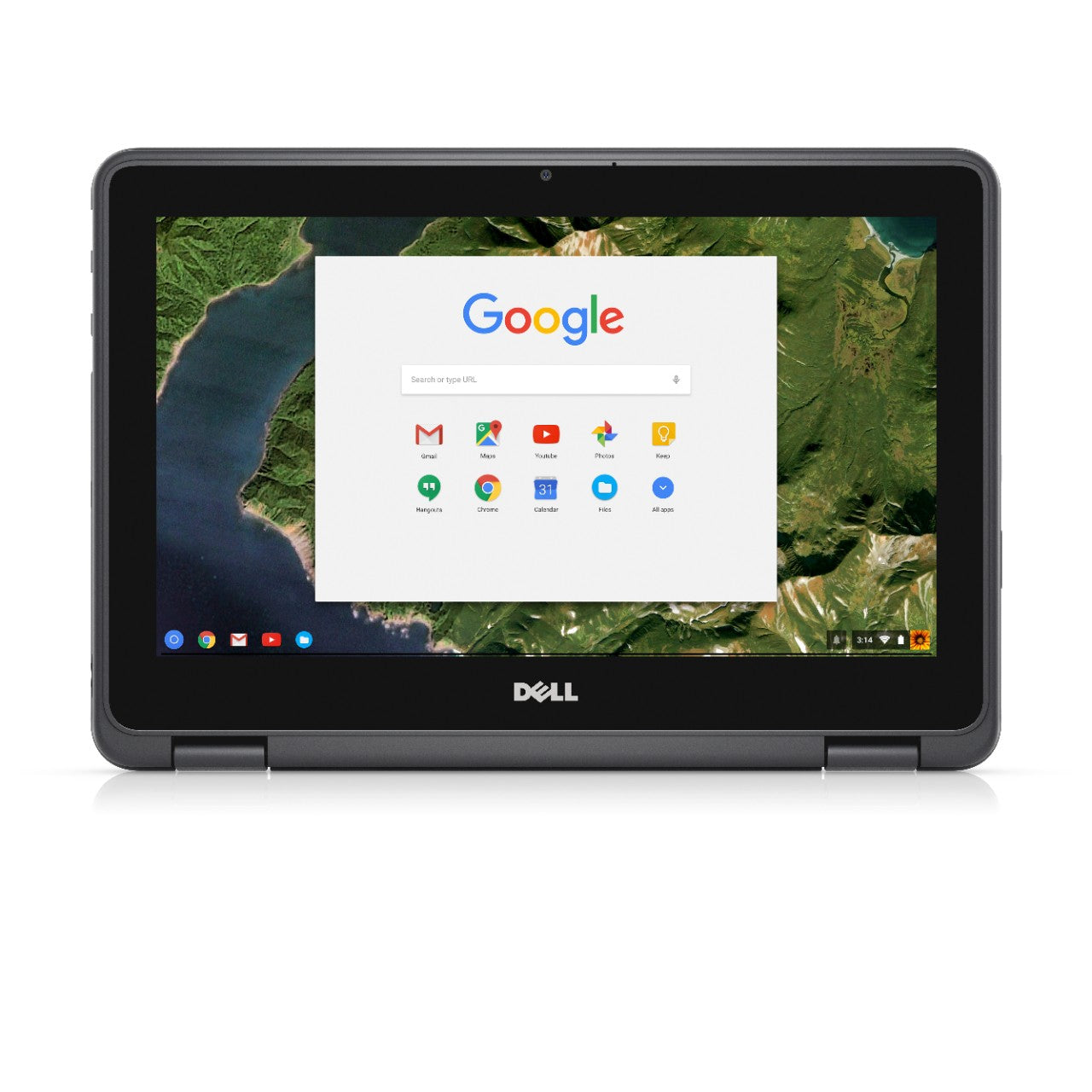 Dell Chromebook 3189 11.6" IPS HD Touchscreen LCD 2 in 1 Chromebook - Intel Celeron N3060, 1.60GHz, 4GB RAM, 32GB SSD- Chrome OS DP1T3