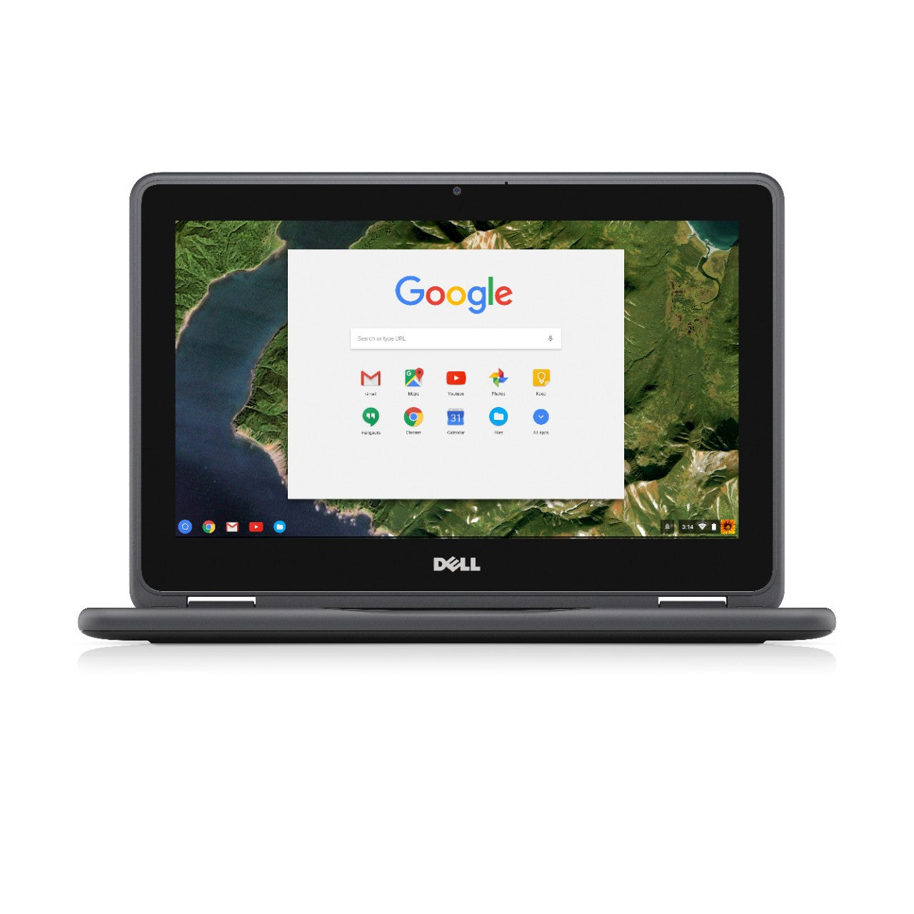 Dell Chromebook 3189 11.6" IPS HD Touchscreen LCD 2 in 1 Chromebook - Intel Celeron N3060, 1.60GHz, 4GB RAM, 32GB SSD- Chrome OS DP1T3