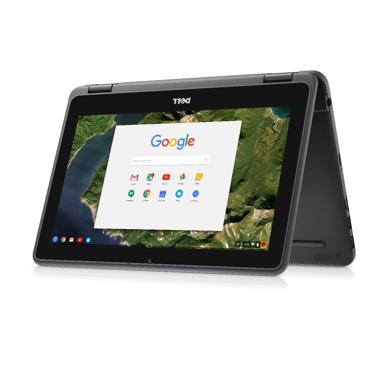 Dell Chromebook 3189 11.6" IPS HD Touchscreen LCD 2 in 1 Chromebook - Intel Celeron N3060, 1.60GHz, 4GB RAM, 32GB SSD- Chrome OS DP1T3
