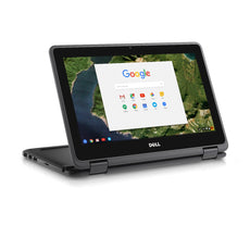 Dell Chromebook 3189 11.6" IPS HD Touchscreen LCD 2 in 1 Chromebook - Intel Celeron N3060, 1.60GHz, 4GB RAM, 32GB SSD- Chrome OS DP1T3