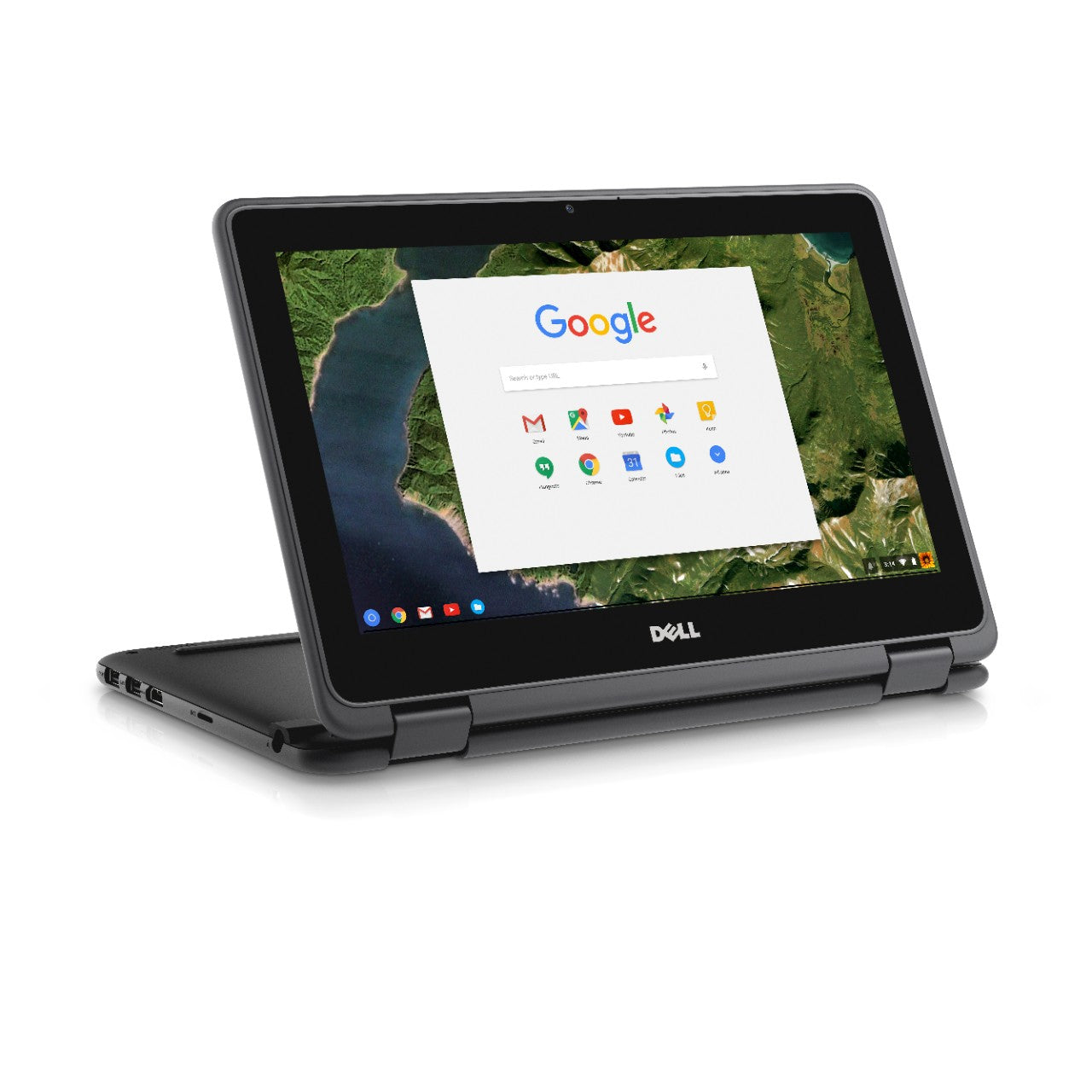 Dell Chromebook 3189 11.6" IPS HD Touchscreen LCD 2 in 1 Chromebook - Intel Celeron N3060, 1.60GHz, 4GB RAM, 64GB SSD- Chrome OS T8TJG