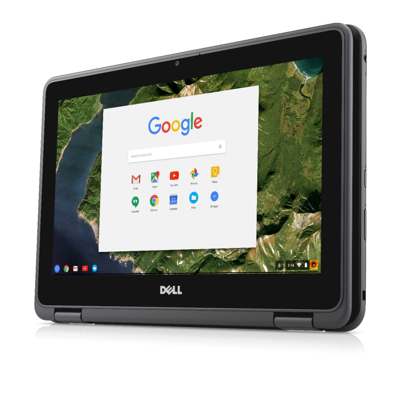 Dell Chromebook 3189 11.6" IPS HD Touchscreen LCD 2 in 1 Chromebook - Intel Celeron N3060, 1.60GHz, 4GB RAM, 64GB SSD- Chrome OS T8TJG