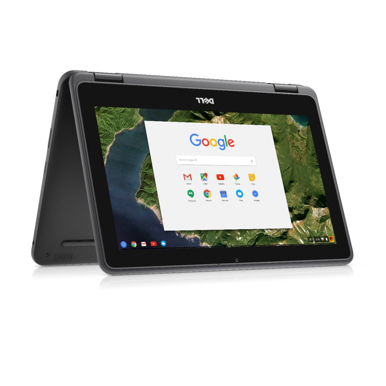 Dell Chromebook 3189 11.6" IPS HD Touchscreen LCD 2 in 1 Chromebook - Intel Celeron N3060, 1.60GHz, 4GB RAM, 32GB SSD- Chrome OS DP1T3