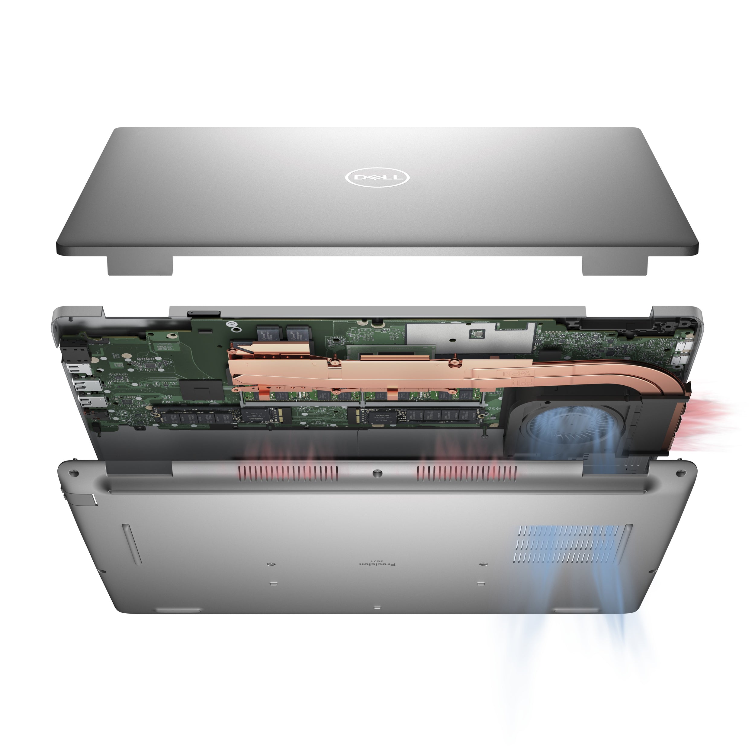 Dell Precision 3571 15.6" FHD Mobile Workstation, Intel i7-12800H, 2.40GHz, 32GB RAM, 512GB SSD, Win11P - 3KRMT