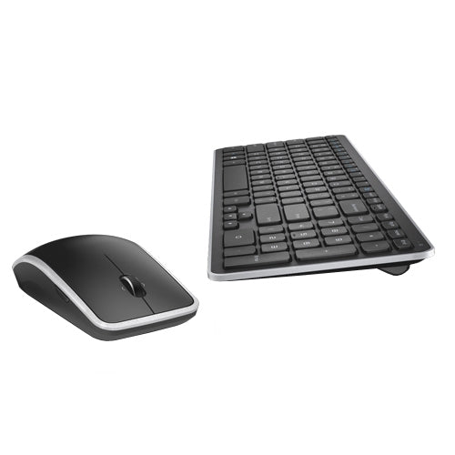 Dell KM714 Wireless Keyboard and Mouse Combo, USB, Wireless, RF, Laser Mouse, Scroll Wheel, Black - 5HT18