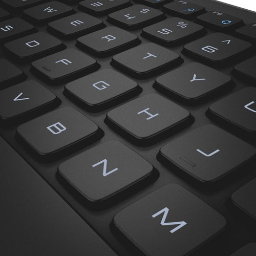 Dell KM714 Wireless Keyboard and Mouse Combo, USB, Wireless, RF, Laser Mouse, Scroll Wheel, Black - 5HT18