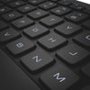 Dell KM714 Wireless Keyboard and Mouse Combo, USB, Wireless, RF, Laser Mouse, Scroll Wheel, Black - 5HT18