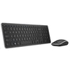 Dell KM714 Wireless Keyboard and Mouse Combo, USB, Wireless, RF, Laser Mouse, Scroll Wheel, Black - 5HT18