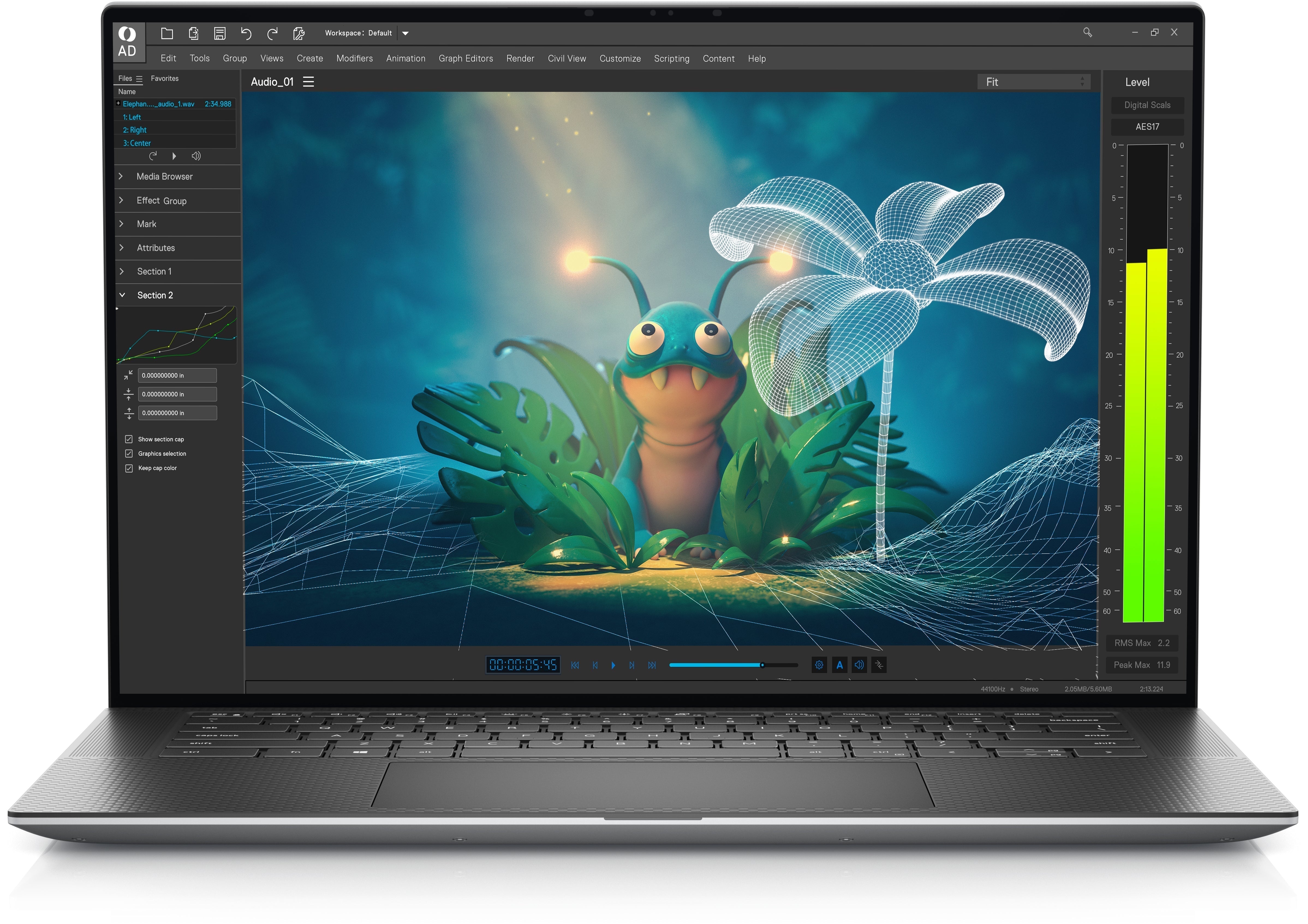 Dell Precision 5570 15.6" FHD+ Mobile Workstation, Intel i7-12700H, 2.30GHz, 16GB RAM, 512GB SSD, Win10P - K0C02