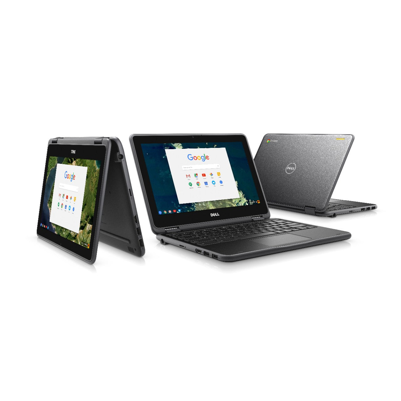 Dell Chromebook 3180 11.6" LCD Touchscreen Chromebook - Intel Celeron N3060, 1.60 GHz, 4GB RAM, 16GB Flash Memory - Chrome OS, D1J7Y