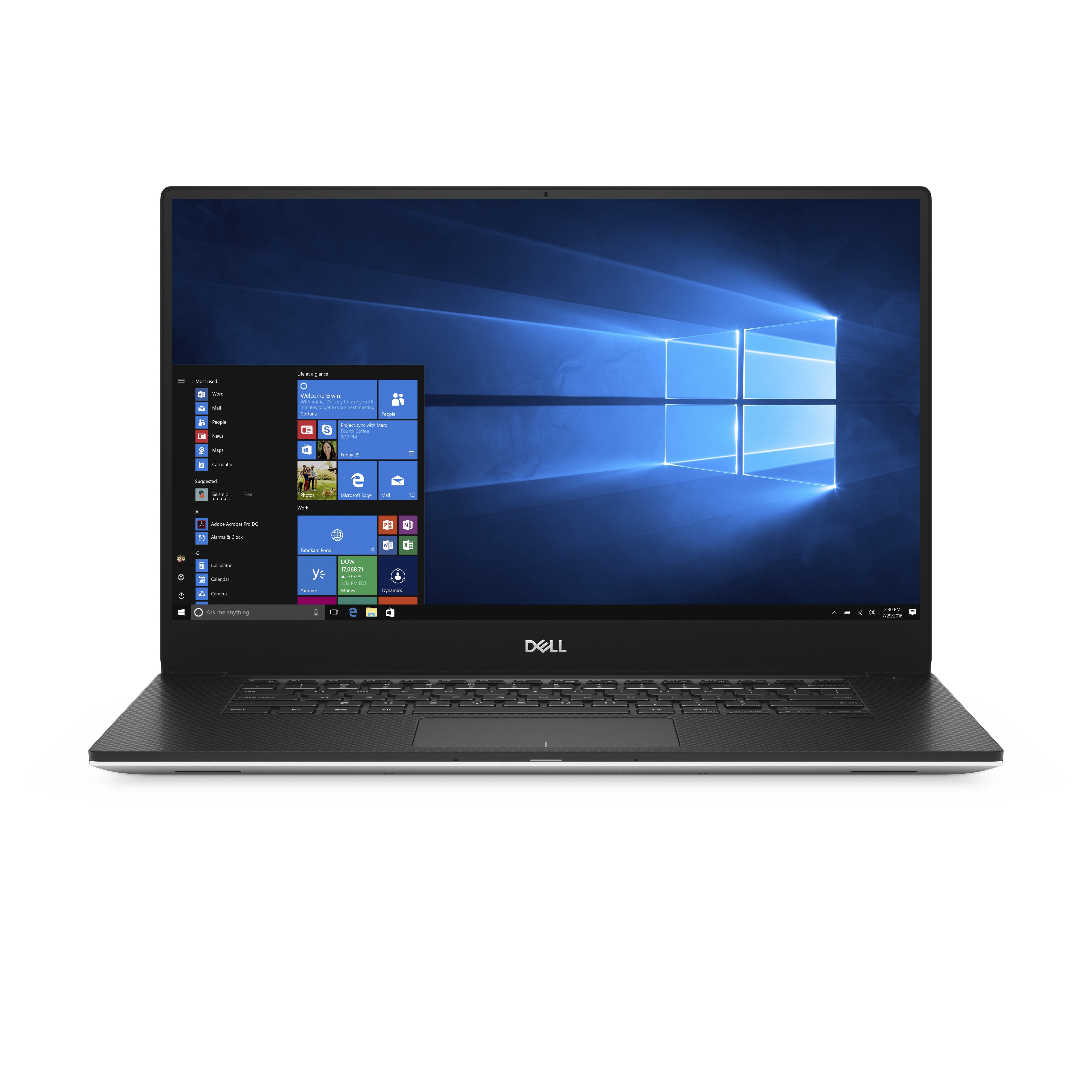 Dell XPS 15 7590 15.6" FHD Notebook, Intel i7-9750H, 2.60GHz, 16GB RAM, 512GB SSD, Win10P - 8PNC3 (Refurbished)