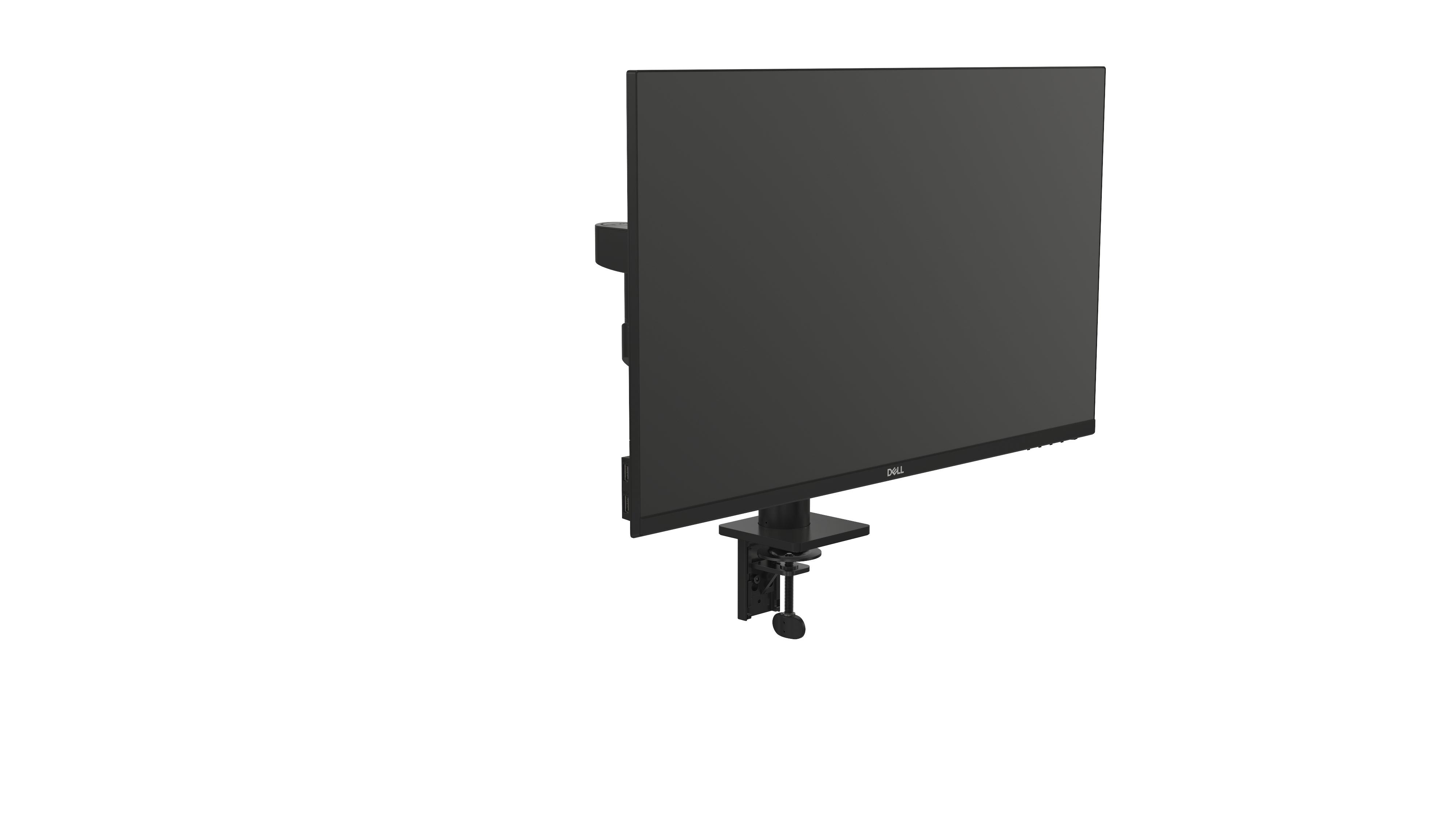 Dell Single Monitor Arm - MSA20, Height, Tilt, Swivel, Rotation, Black - DELL-MSA20