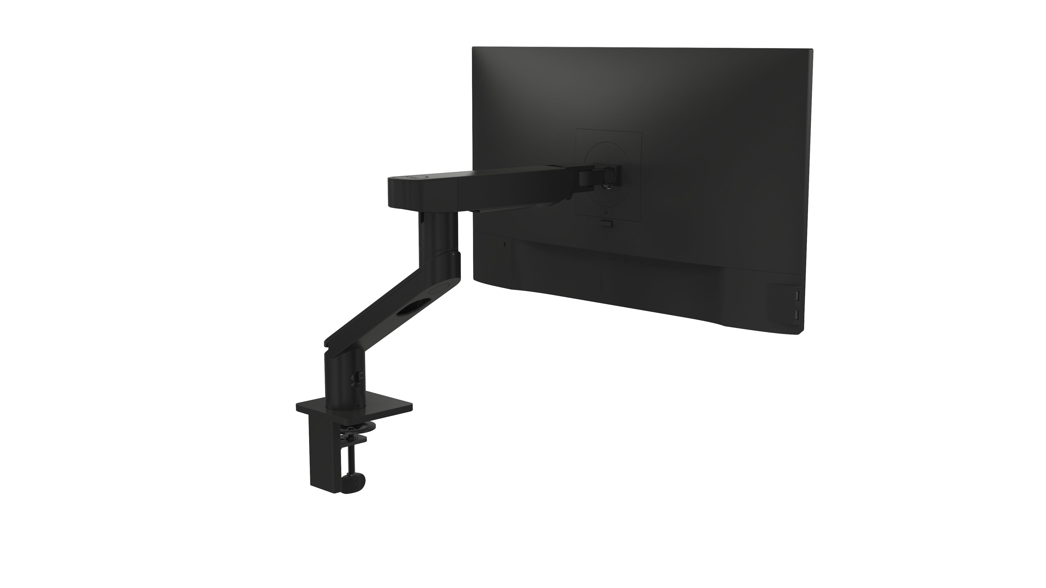 Dell Single Monitor Arm - MSA20, Height, Tilt, Swivel, Rotation, Black - DELL-MSA20