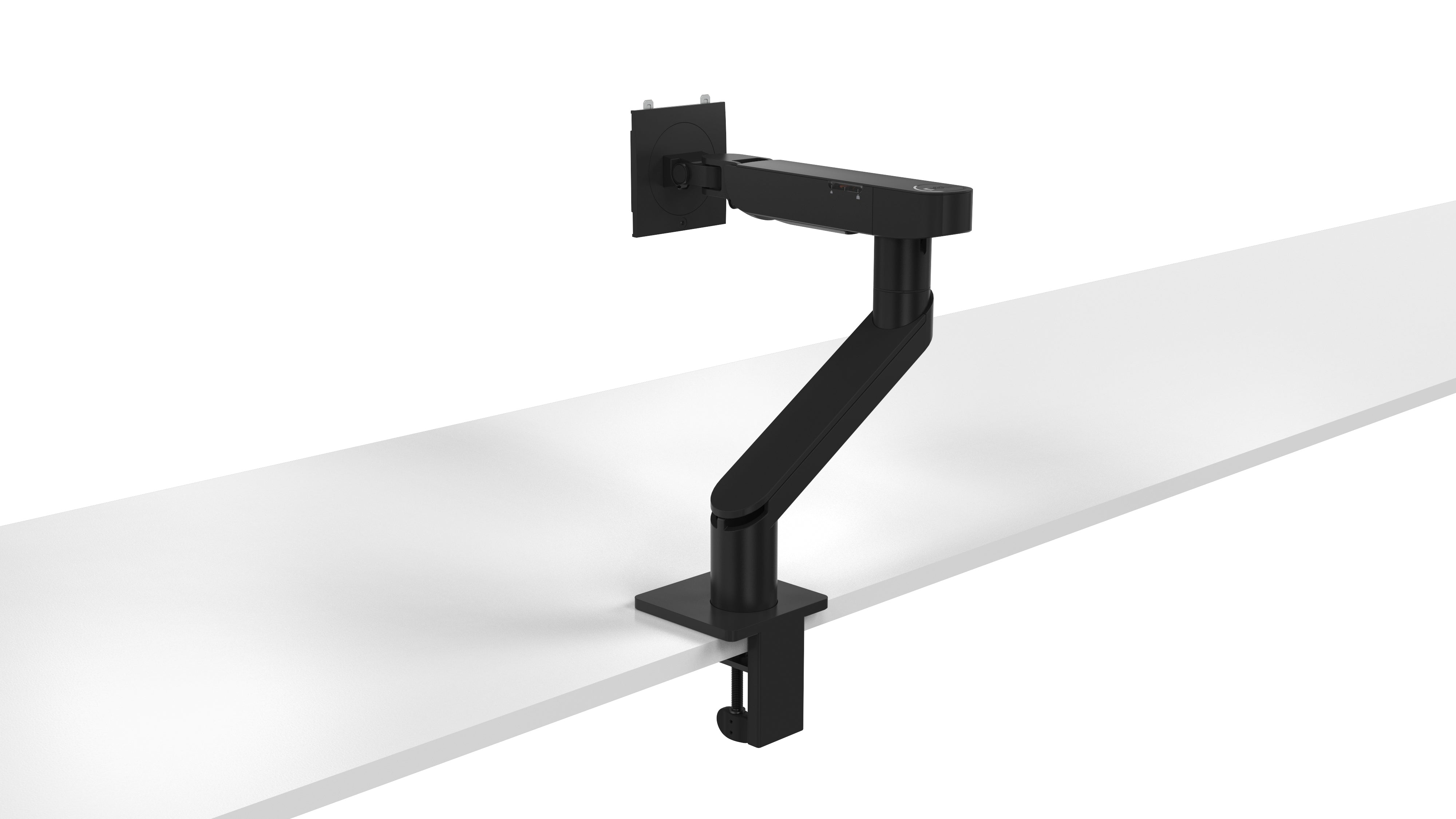 Dell Single Monitor Arm - MSA20, Height, Tilt, Swivel, Rotation, Black - DELL-MSA20