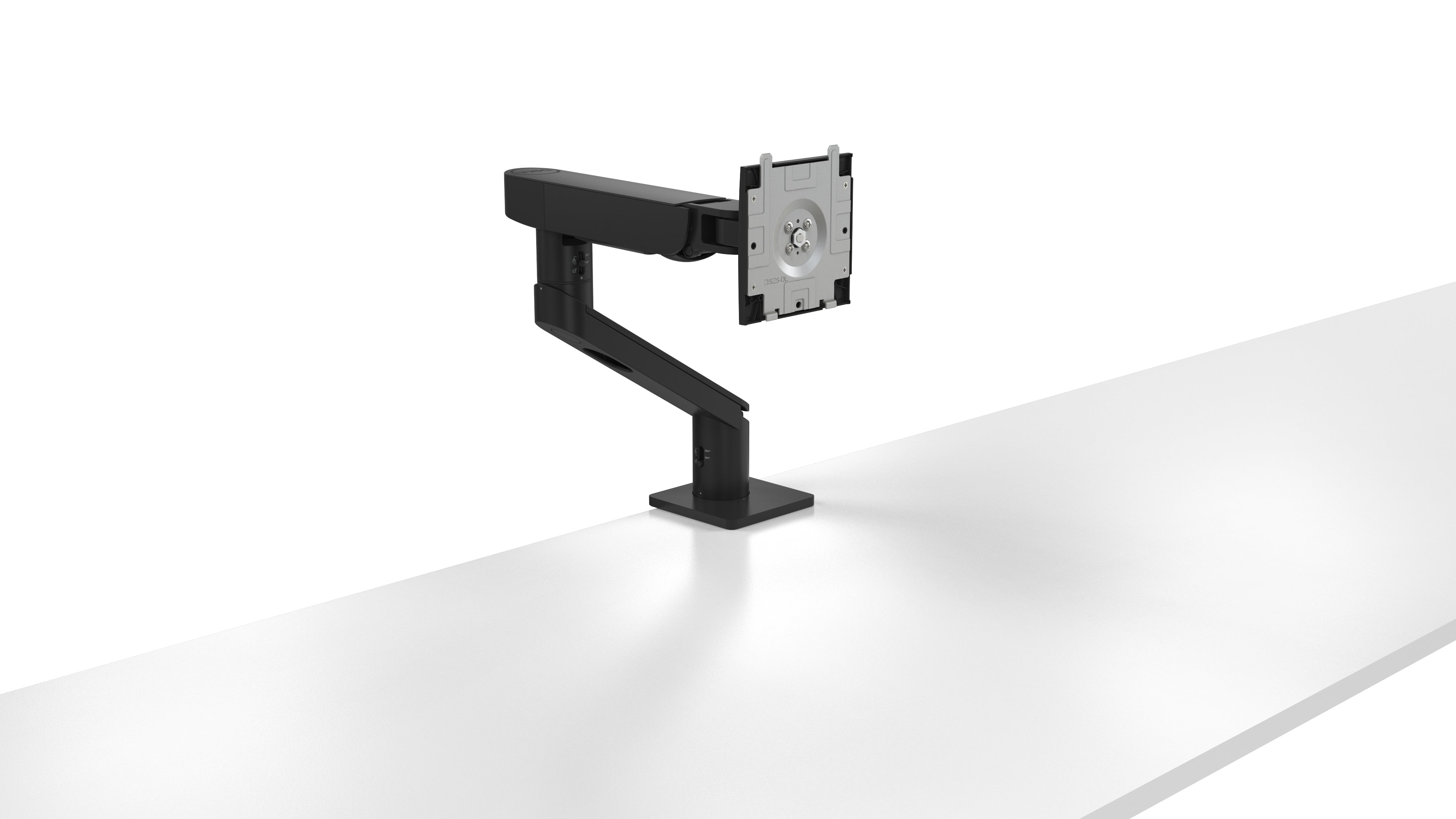 Dell Single Monitor Arm - MSA20, Height, Tilt, Swivel, Rotation, Black - DELL-MSA20