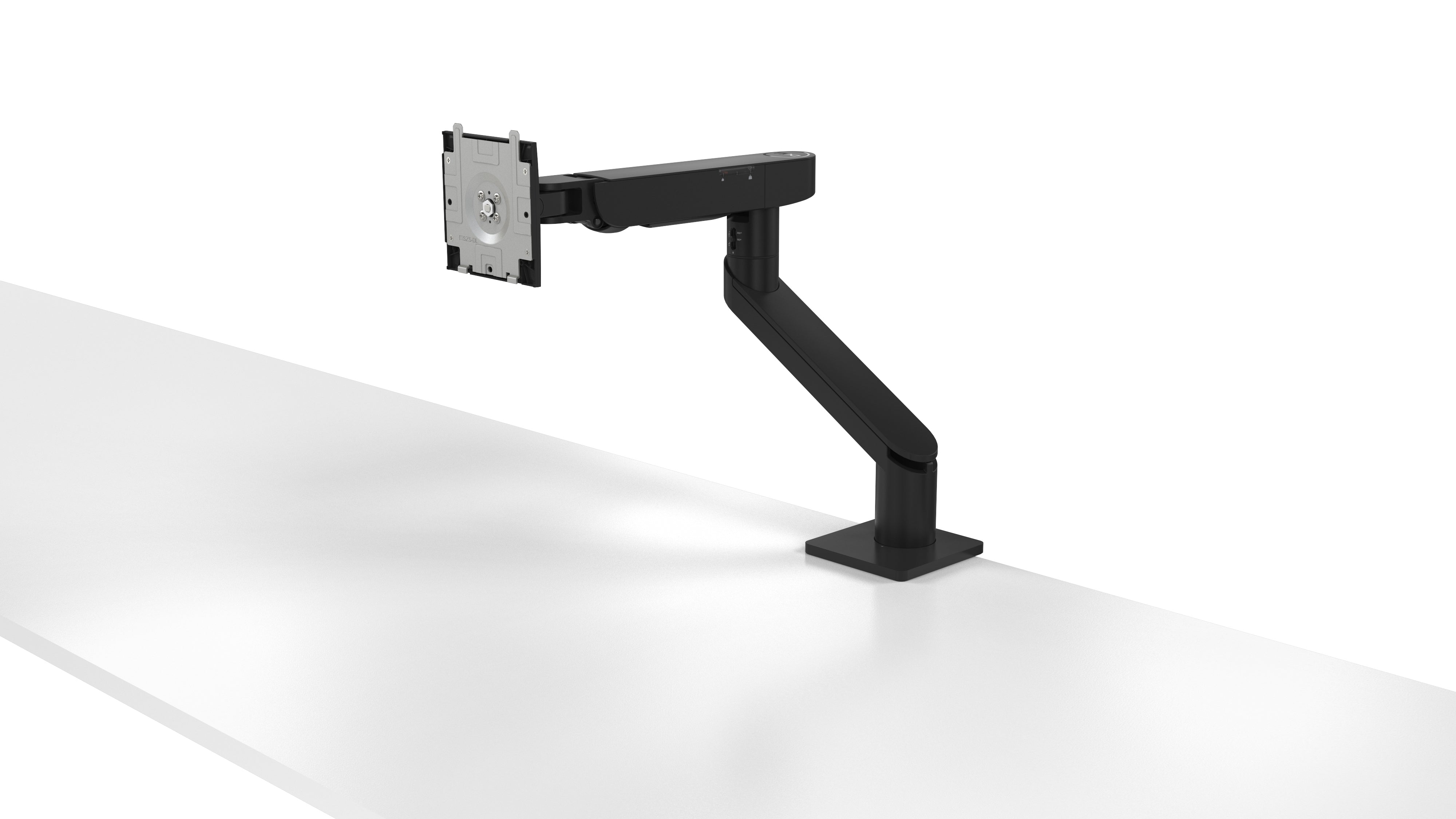 Dell Single Monitor Arm - MSA20, Height, Tilt, Swivel, Rotation, Black - DELL-MSA20