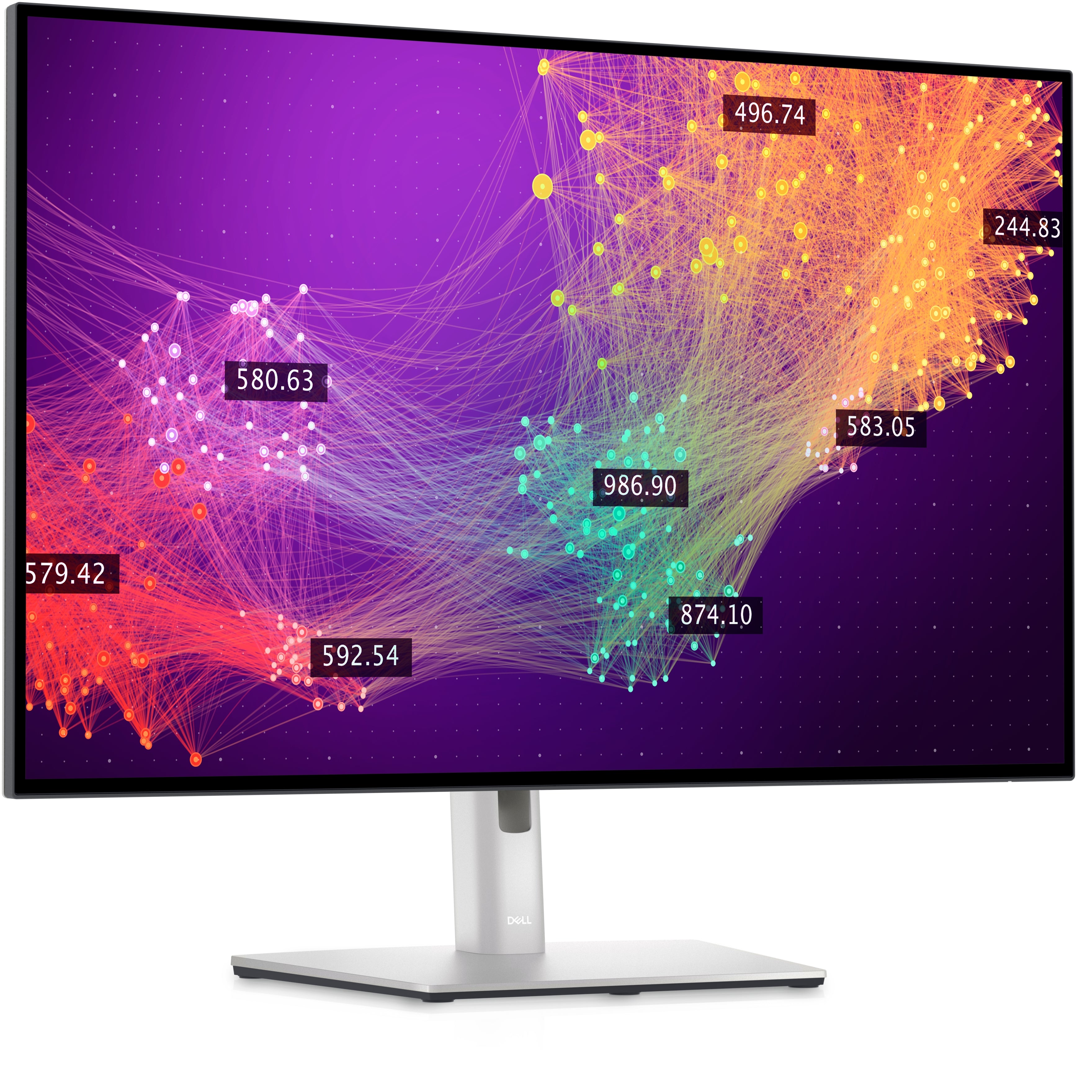 Dell UltraSharp 30" WQXGA USB-C Hub Monitor, 5ms, 16:10, 1000:1-Contrast - DELL-U3023E