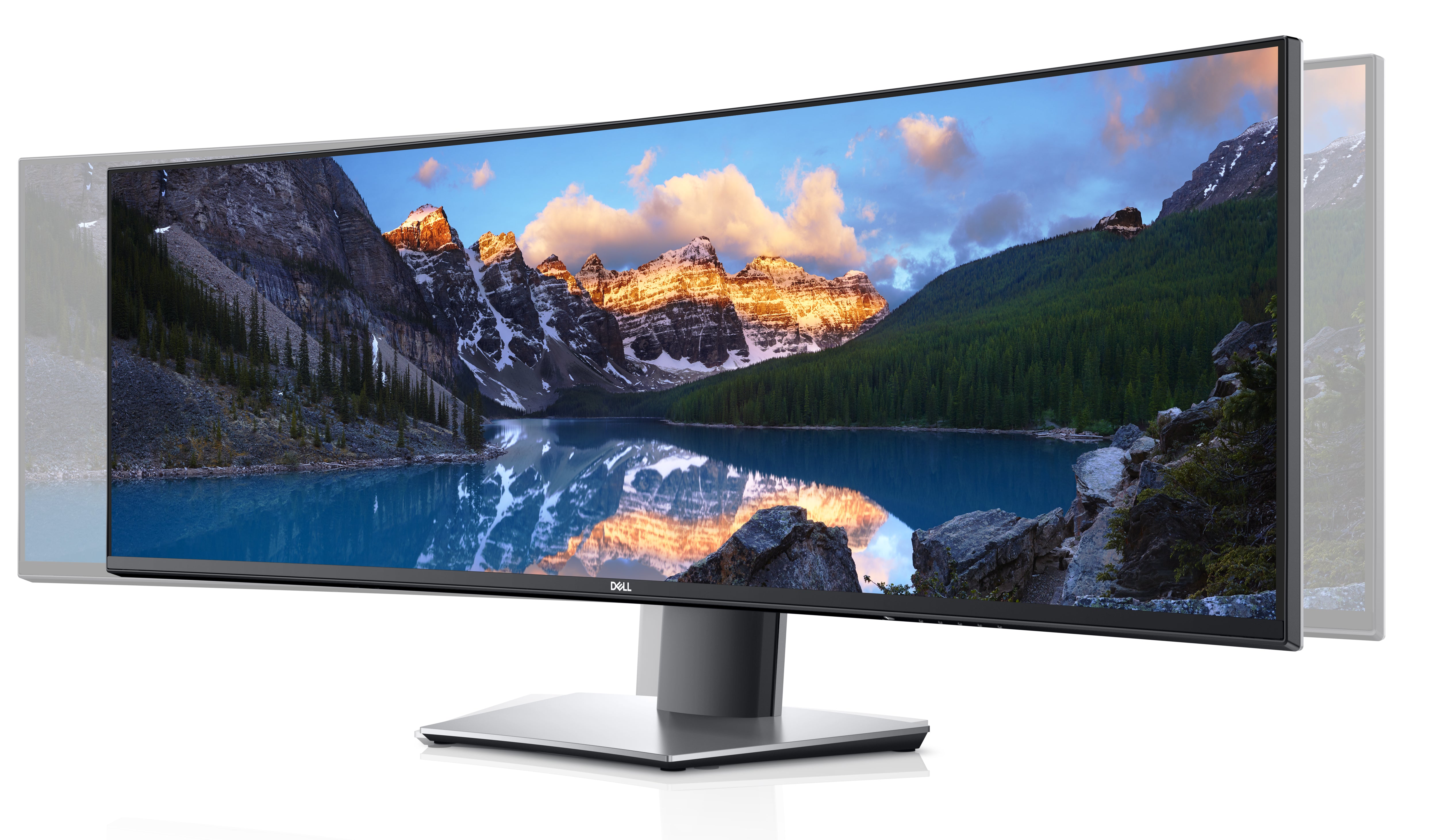 Dell UltraSharp U4919DW 49" Dual QHD Curved Monitor, 32:9, 5MS, 1000:1-Contrast - DELL-U4919DW