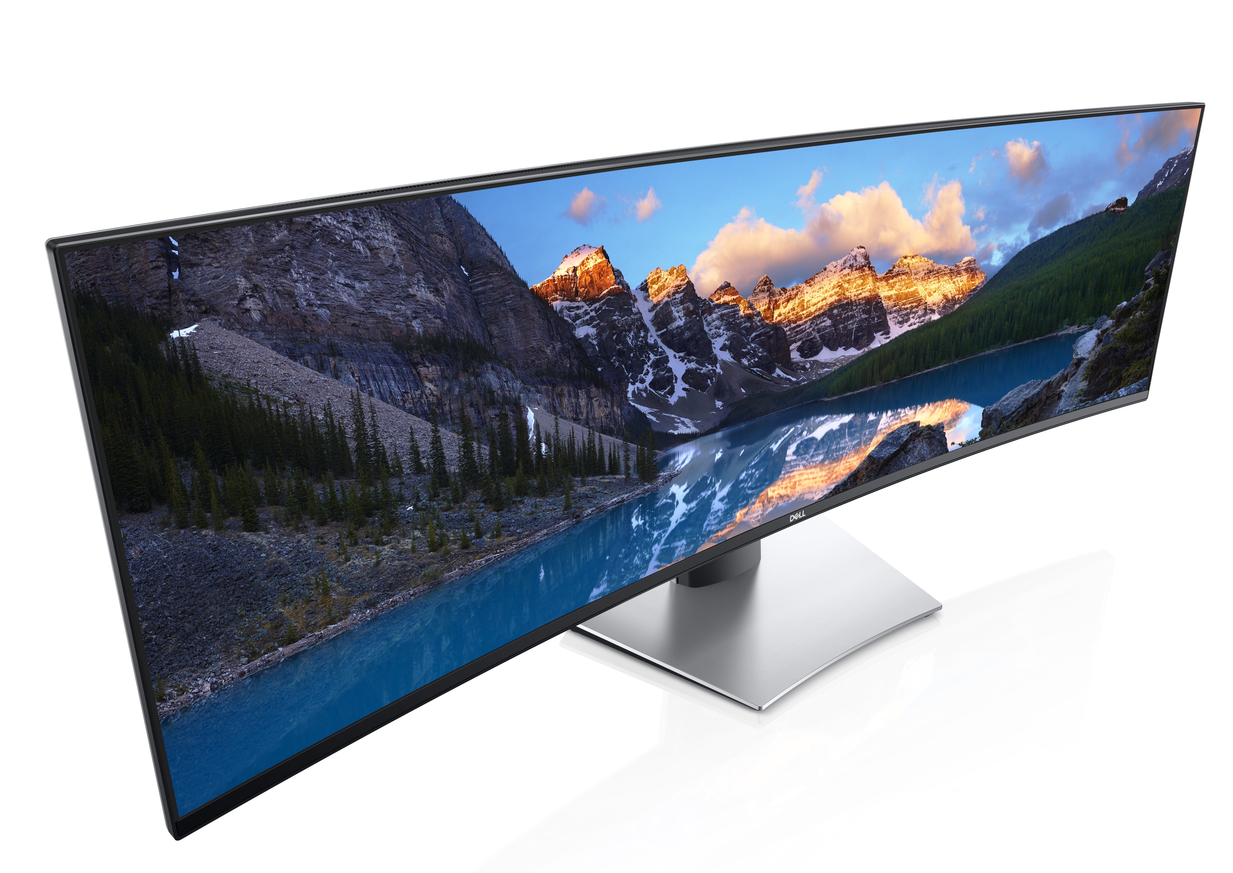 Dell UltraSharp U4919DW 49" Dual QHD Curved Monitor, 32:9, 5MS, 1000:1-Contrast - DELL-U4919DW