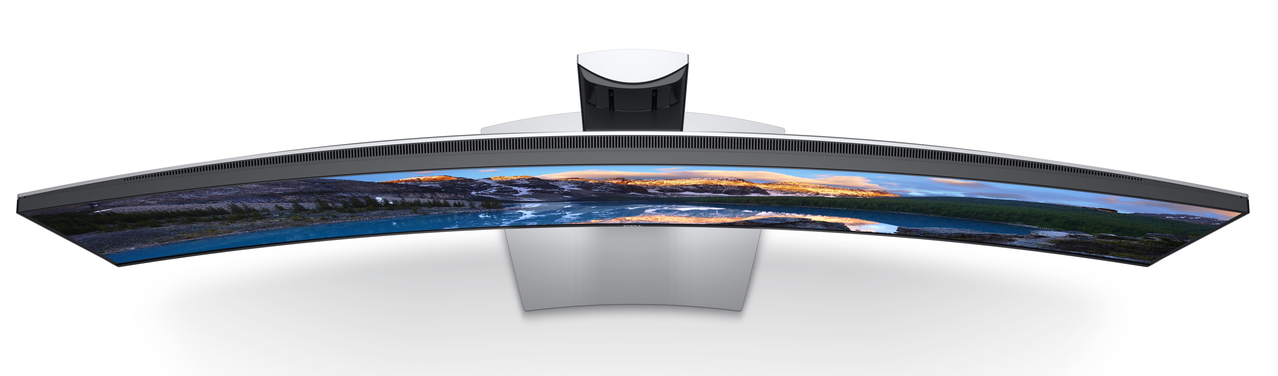Dell UltraSharp U4919DW 49" Dual QHD Curved Monitor, 32:9, 5MS, 1000:1-Contrast - DELL-U4919DW