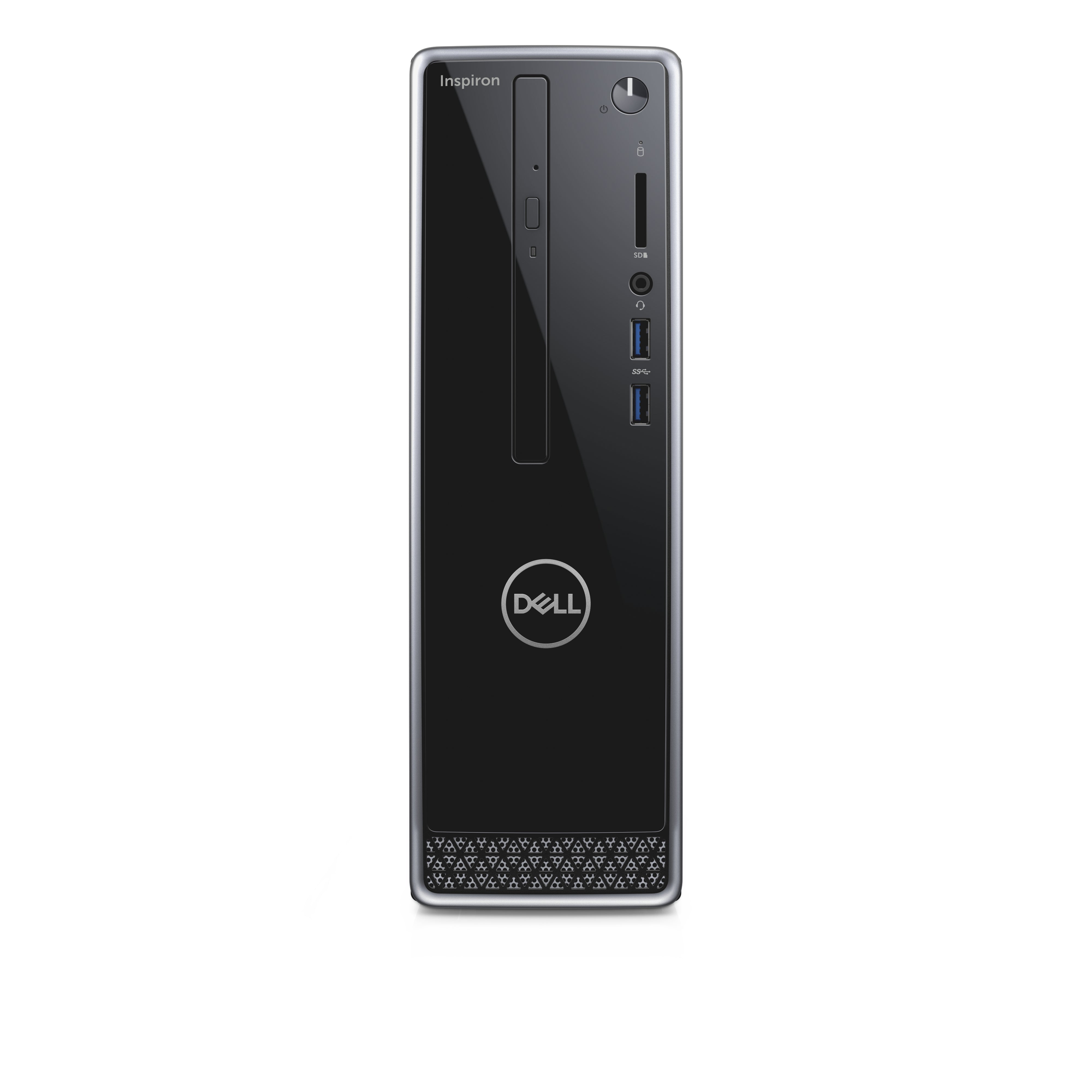 Dell Inspiron 3470 SFF Desktop PC, Intel Core i3, 3.60GHz, 4GB RAM, 1TB SATA, Windows 10 Home 64-bit- i3470-3668BLK