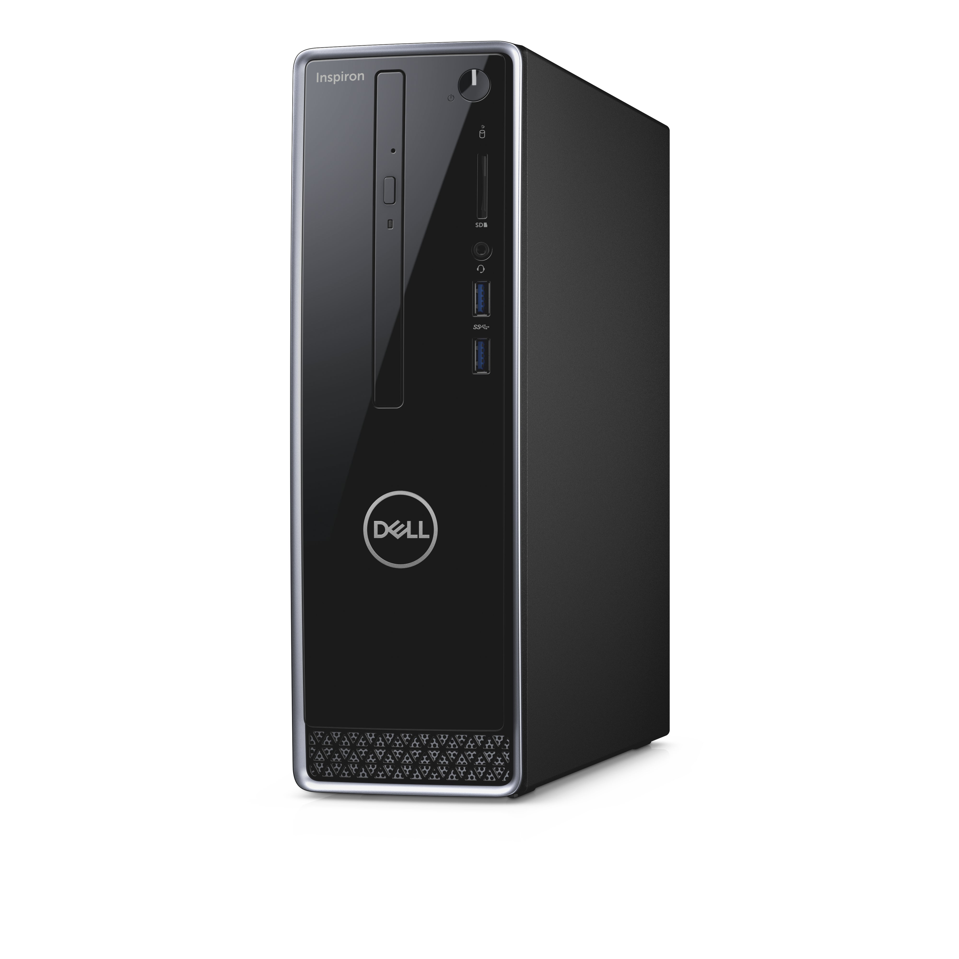 Dell Inspiron 3470 SFF Desktop PC, Intel Core i3, 3.60GHz, 4GB RAM, 1TB SATA, Windows 10 Home 64-bit- i3470-3668BLK