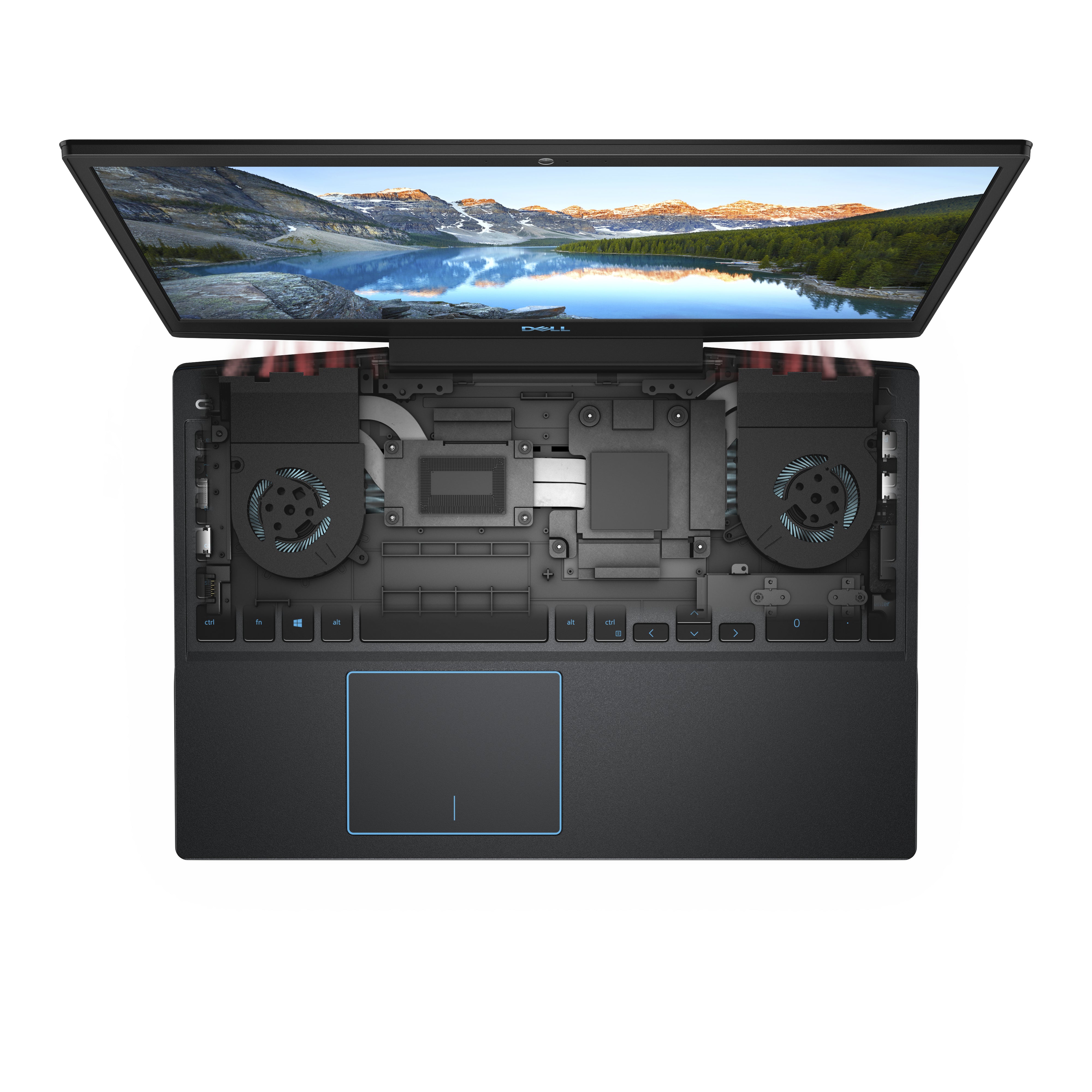 Dell G3 3590 15.6" FHD Gaming Notebook, Intel i5-9300H, 2.40GHz, 8GB RAM, 512GB SSD, Win10H - I3590-5988BLK (Refurbished)