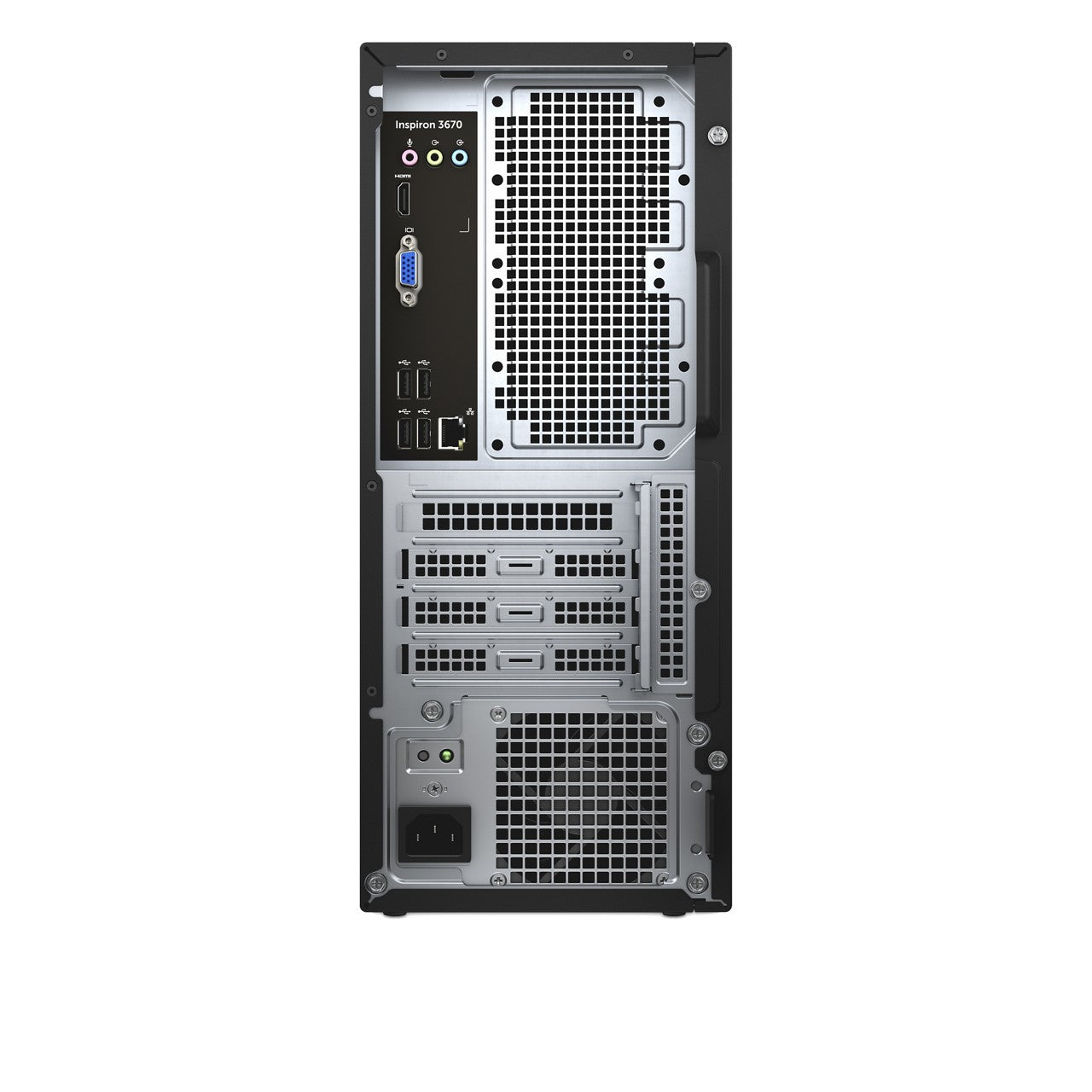 Dell Inspiron 3670 Mini Tower Desktop PC, Intel Core i5, 2.80GHz, 8GB RAM, 1TB SATA, Windows 10 Home 64-bit- i3670-5767BLK