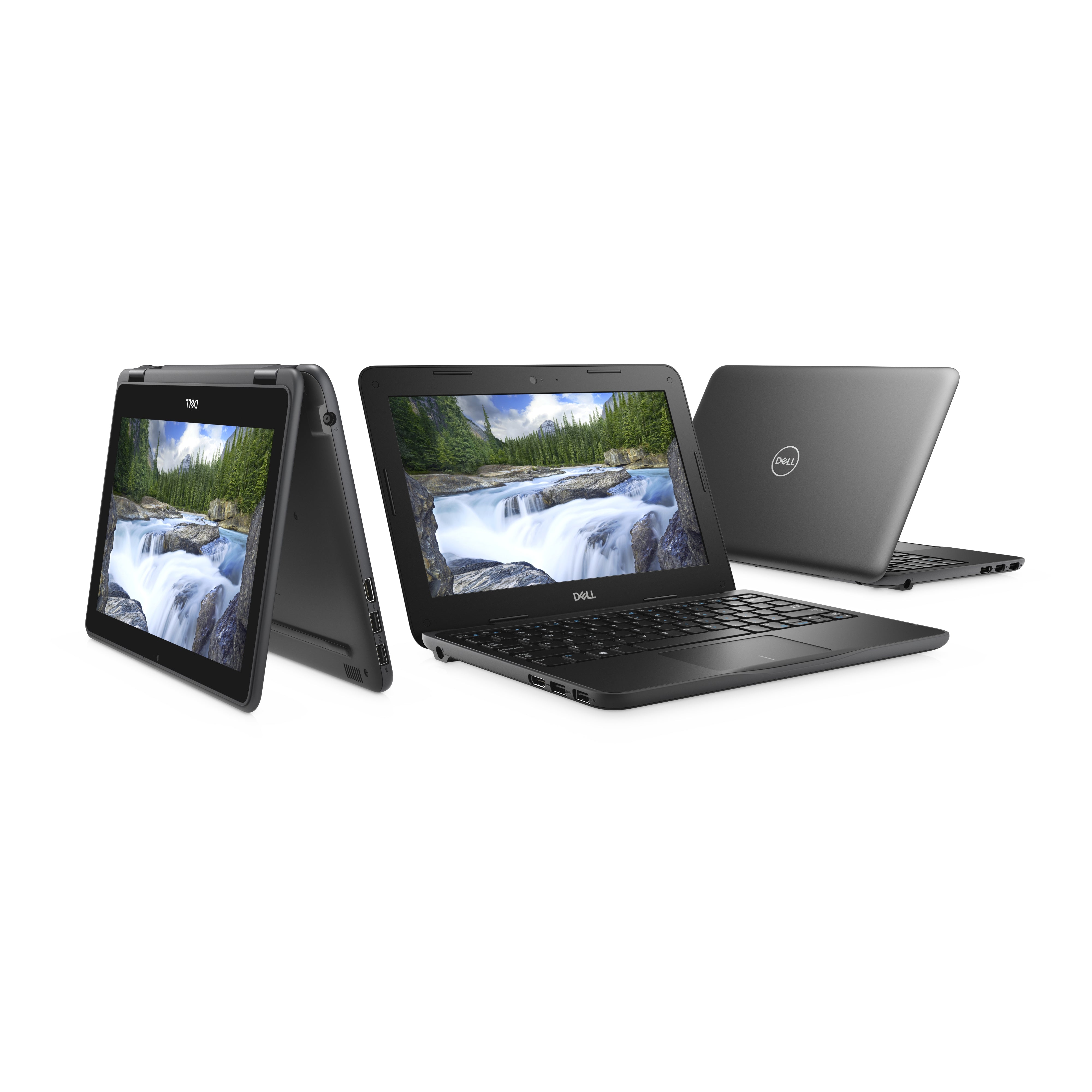 Dell Latitude 3190 11.6" HD Convertible Notebook, Intel Celeron N5030, 1.10GHz, 4GB RAM, 128GB SSD, Win10P - WNVDN (Refurbished)