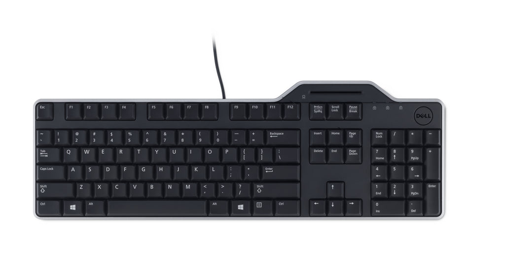 Dell KB813 Smart Card USB Keyboard, Numeric Keypad, Black – CompTechDirect