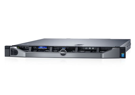 Dell PowerEdge R330 Rack Server Intel E3-1220v6 3.00GHz 16GB RAM 2x1TB SATA