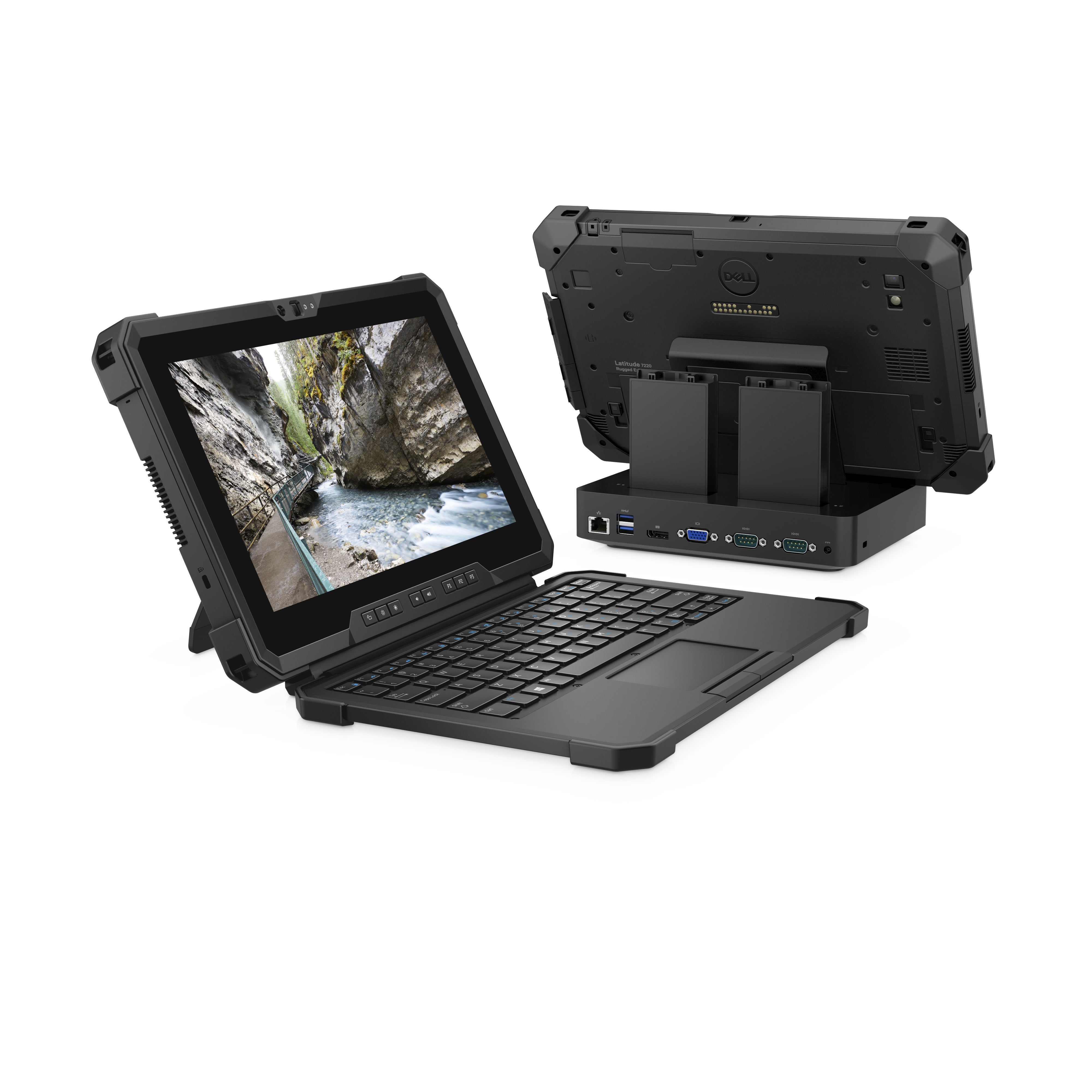 Dell Latitude 7220 11.6" FHD Rugged Extreme Tablet, Intel i5-8365U, 1.60GHz, 16GB RAM, 256GB SSD, Win10P- XCWMW
