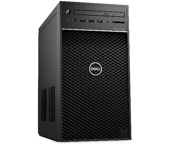 Dell Precision 3630 Mini Tower Workstation, Intel i7-9700K, 3.6GHz, 16GB RAM, 256GB SSD, Win10P - MDK5D