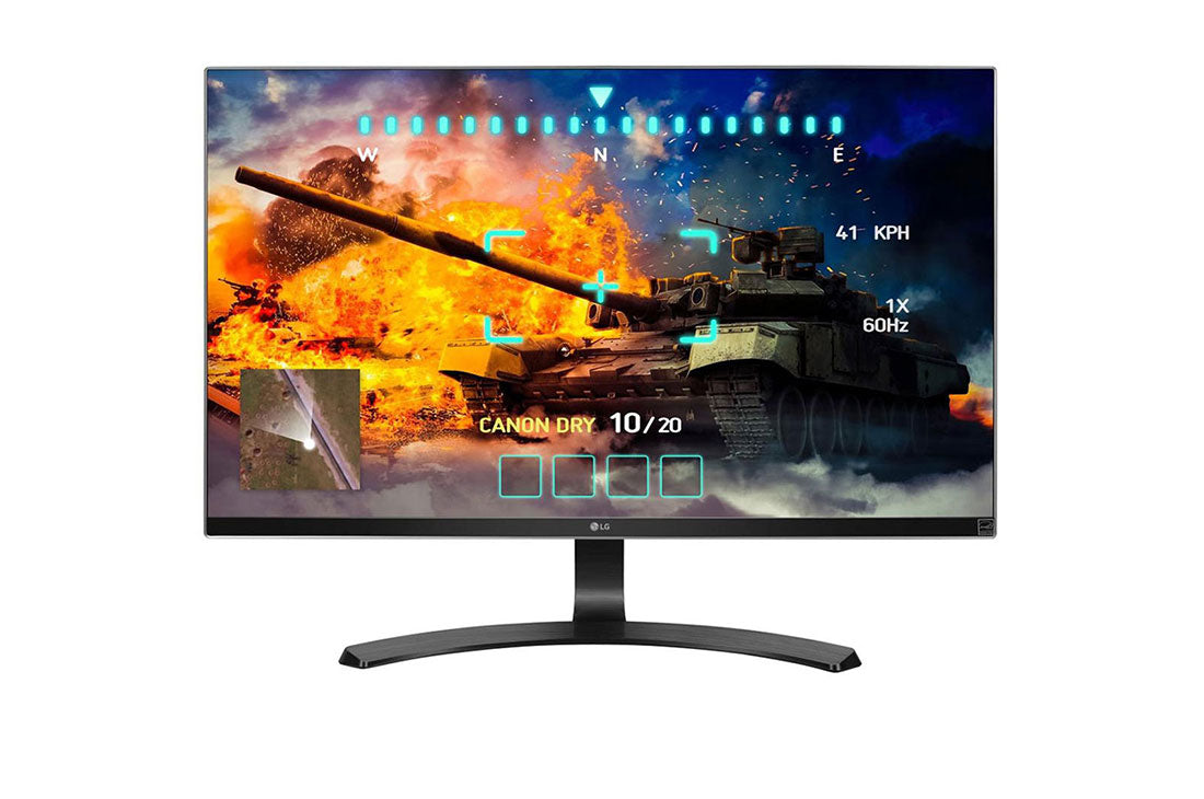 LG 27" Class 4K UHD IPS LED Monitor, 16:9, 5ms, 5M:1-Contrast - 27UD68-P