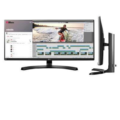 LG 34" Class UltraWide WQHD LED LCD Monitor, 21:9, 5 ms, 5M:1-Contrast - 34UM88C-P